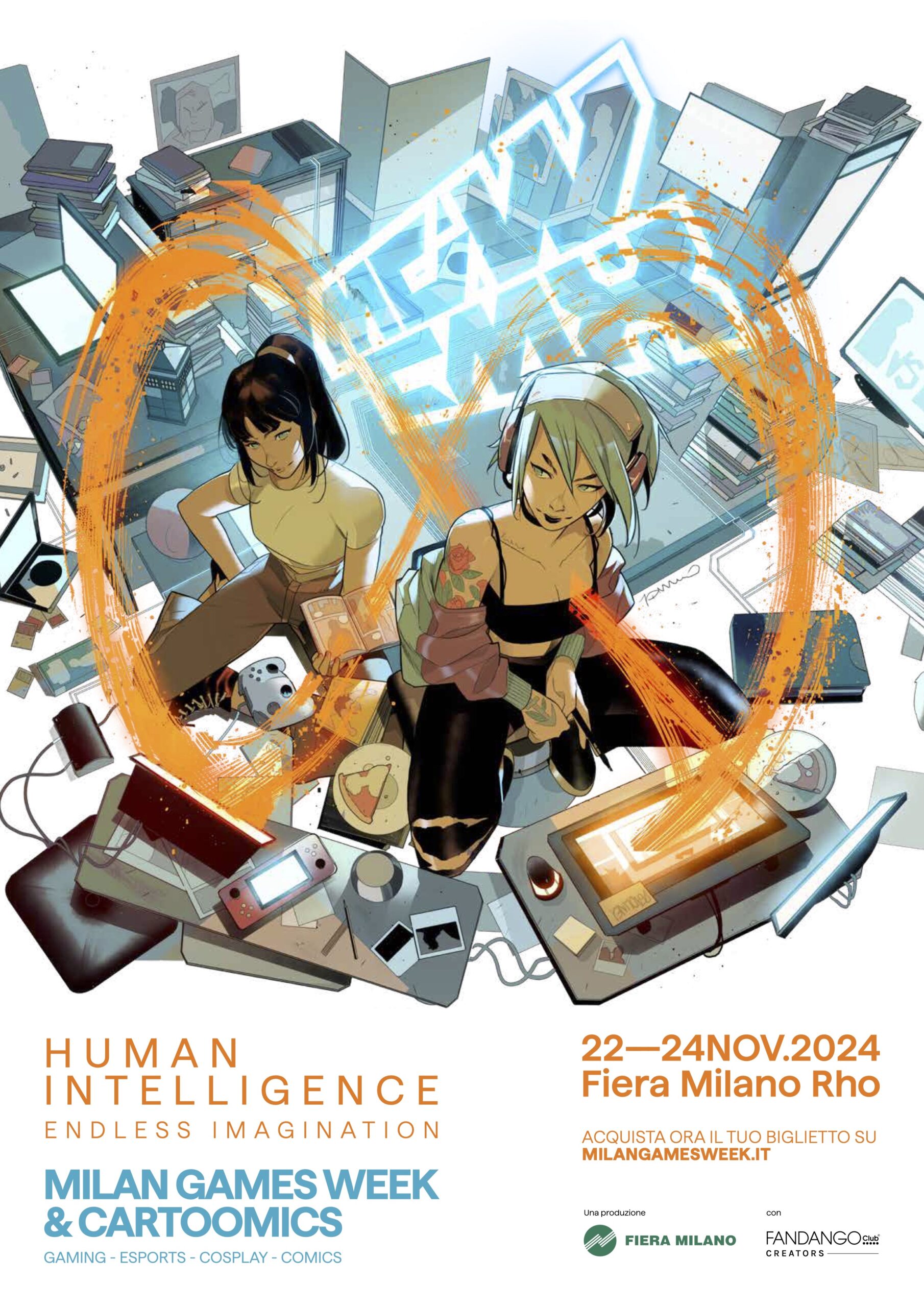 milan games week 2024 locandina